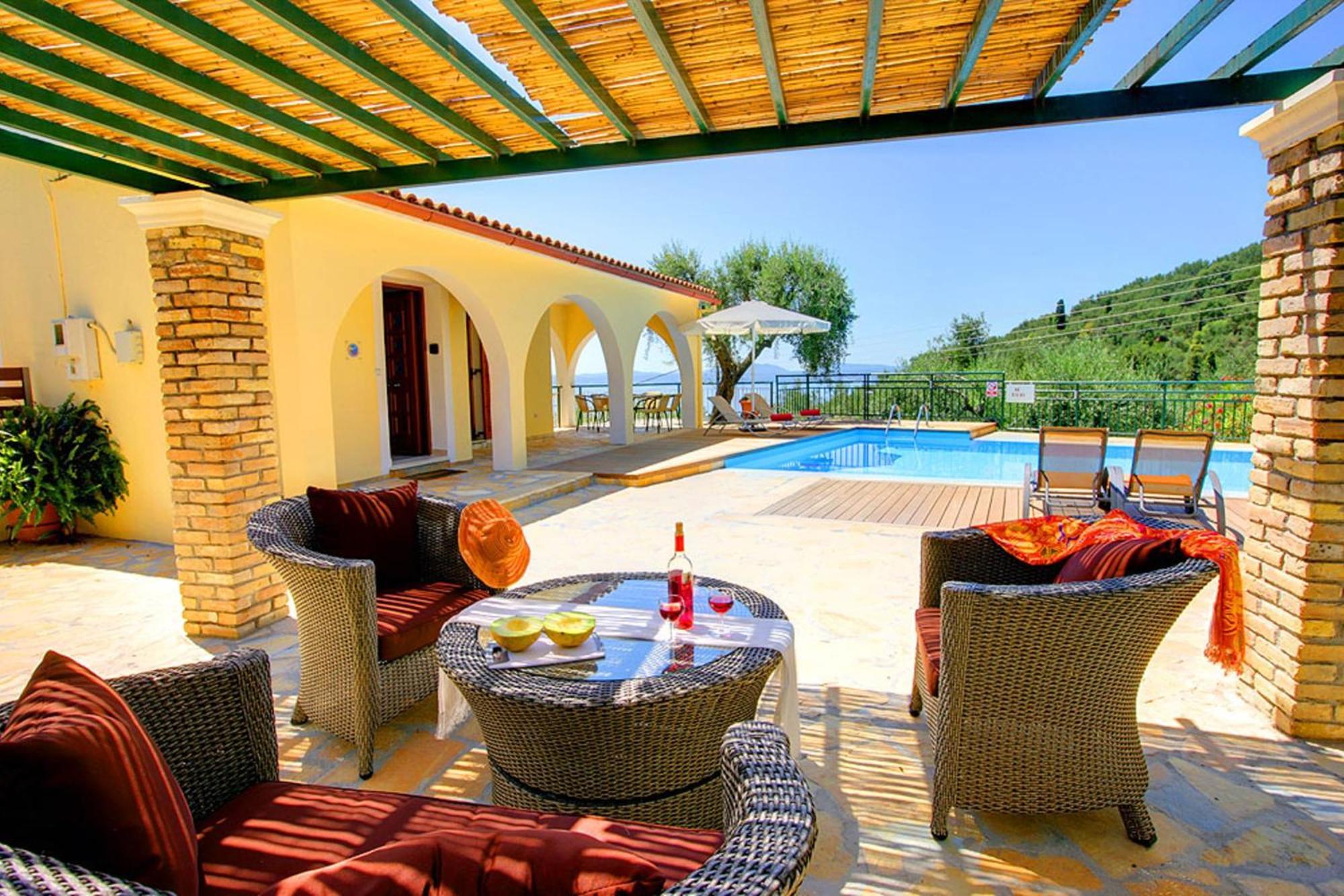 Villa Nitsa Signature Villa In Exquisite Northeastern Corfu Greece Nisaki  Екстер'єр фото