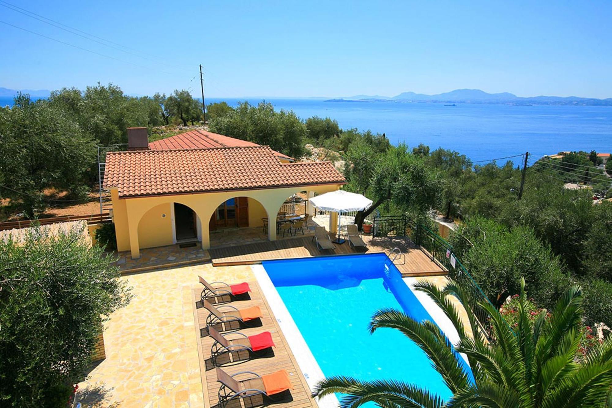 Villa Nitsa Signature Villa In Exquisite Northeastern Corfu Greece Nisaki  Екстер'єр фото
